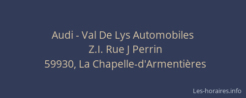Audi - Val De Lys Automobiles