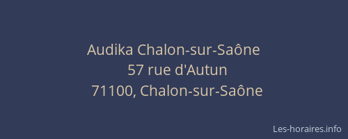 Audika Chalon-sur-Saône