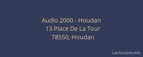 Audio 2000 - Houdan