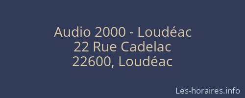 Audio 2000 - Loudéac