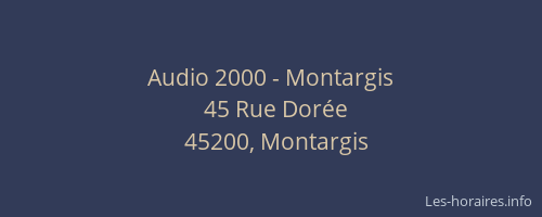 Audio 2000 - Montargis
