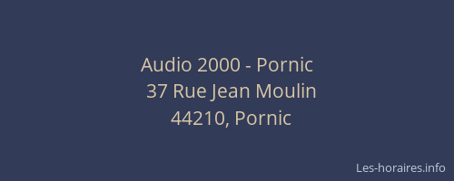 Audio 2000 - Pornic
