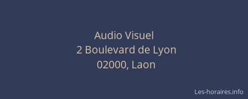 Audio Visuel