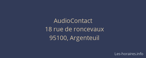 AudioContact