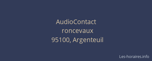 AudioContact