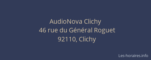 AudioNova Clichy