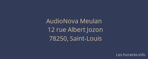 AudioNova Meulan