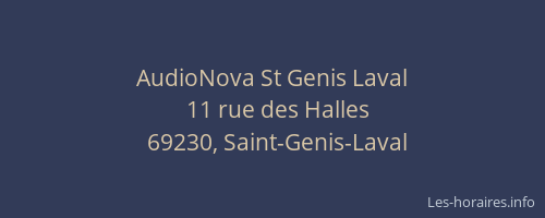 AudioNova St Genis Laval