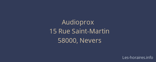 Audioprox