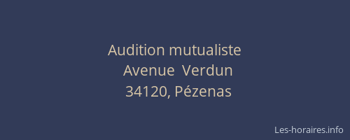 Audition mutualiste