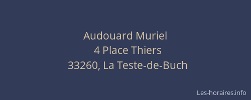 Audouard Muriel