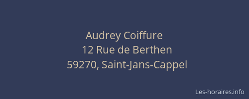 Audrey Coiffure