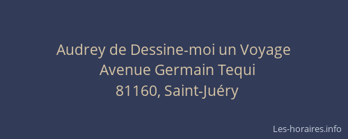 Audrey de Dessine-moi un Voyage