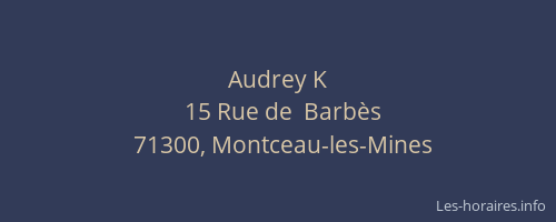 Audrey K
