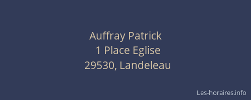 Auffray Patrick