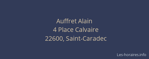 Auffret Alain