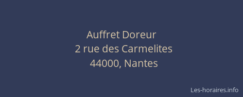 Auffret Doreur