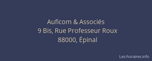 Auficom & Associés