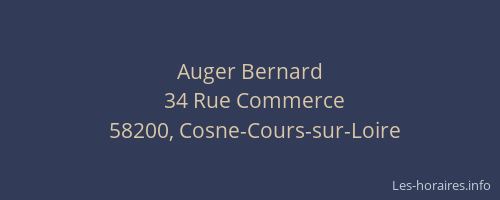 Auger Bernard