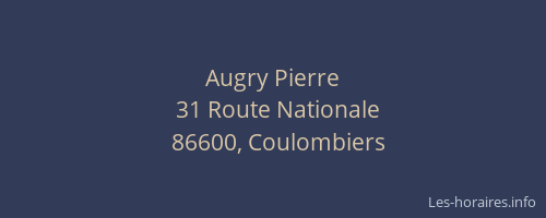 Augry Pierre