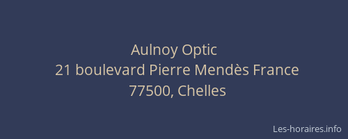 Aulnoy Optic