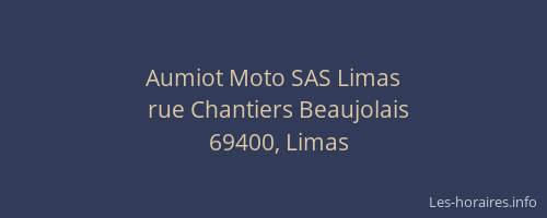 Aumiot Moto SAS Limas
