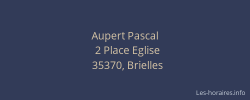 Aupert Pascal