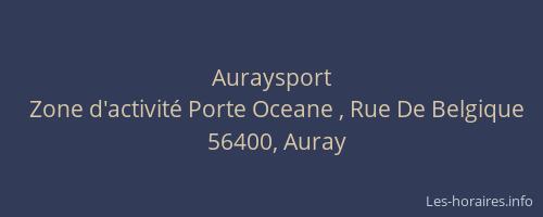 Auraysport