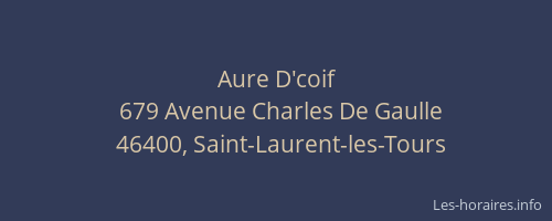 Aure D'coif