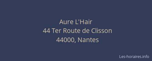 Aure L'Hair