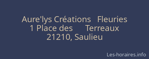 Aure'lys Créations   Fleuries