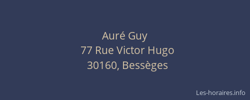 Aur&eacute; Guy