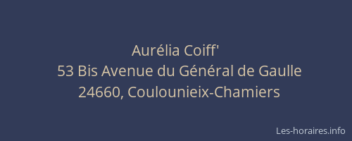 Aurélia Coiff'