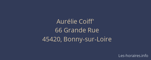 Aurélie Coiff'