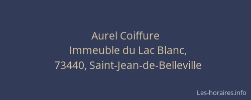 Aurel Coiffure