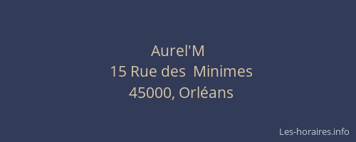 Aurel'M