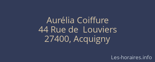 Aurélia Coiffure