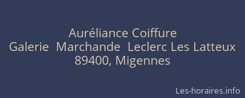 Auréliance Coiffure