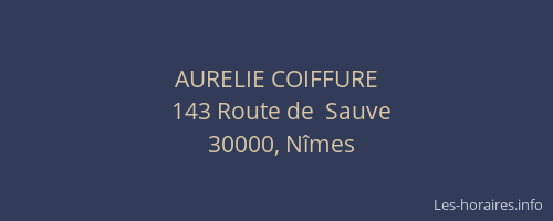 AURELIE COIFFURE