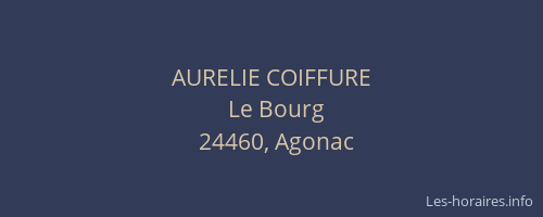 AURELIE COIFFURE