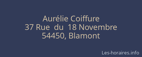 Aurélie Coiffure
