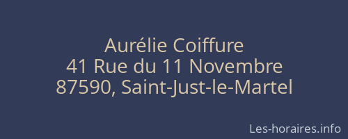 Aurélie Coiffure