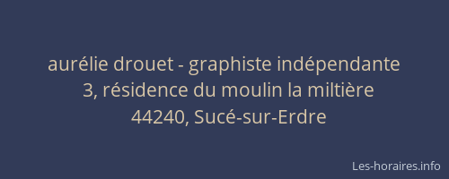 aurélie drouet - graphiste indépendante
