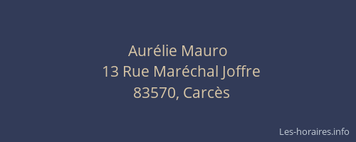 Aurélie Mauro