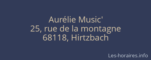 Aurélie Music'