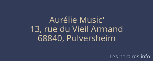 Aurélie Music'