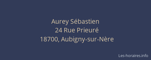 Aurey Sébastien