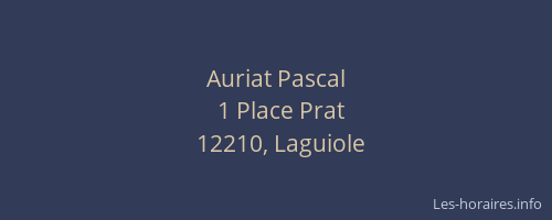 Auriat Pascal