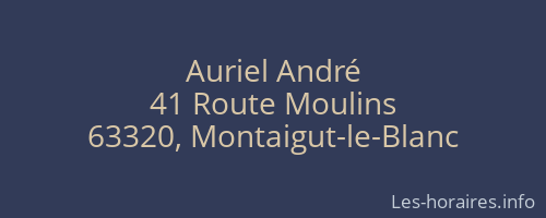 Auriel André