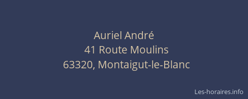 Auriel André